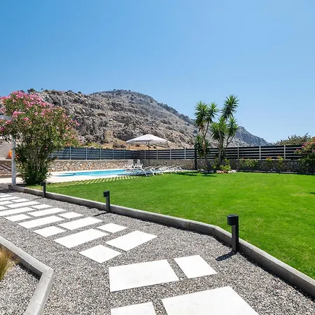 Villa Mariani Ii - In Lothiarika, Newly Renovated June 2024, Private Pool, Lindos 10 Min, 120m