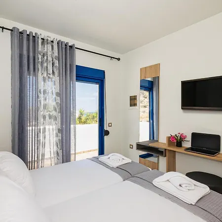 Mariani Ii - In Lothiarika, Newly Renovated June 2024, Private Pool, Lindos 10 Min, 120m *