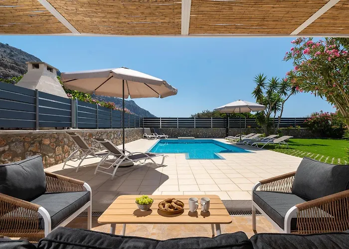 Mariani Ii - In Lothiarika, Newly Renovated June 2024, Private Pool, Lindos 10 Min, 120m * Lárdosz