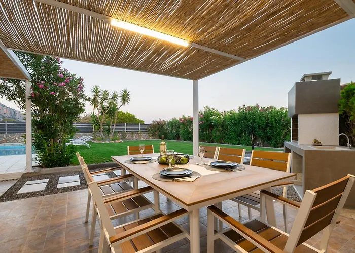 Mariani Ii - In Lothiarika, Newly Renovated June 2024, Private Pool, Lindos 10 Min, 120m Lardos