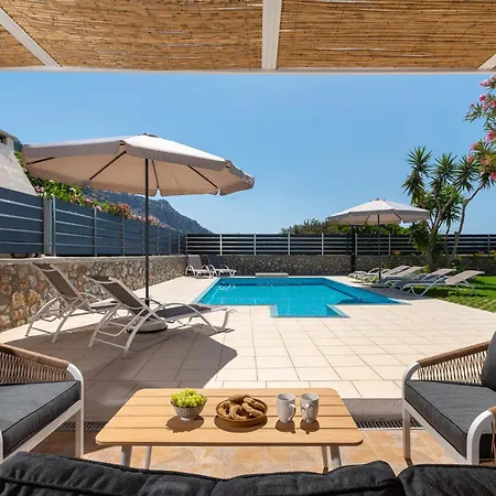 Mariani Ii - In Lothiarika, Newly Renovated, Private Pool, Lindos 10 Min, 120m * Lardos