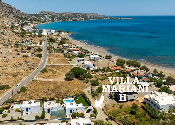 Mariani Ii - In Lothiarika, Newly Renovated June 2024, Private Pool, Lindos 10 Min, 120m *